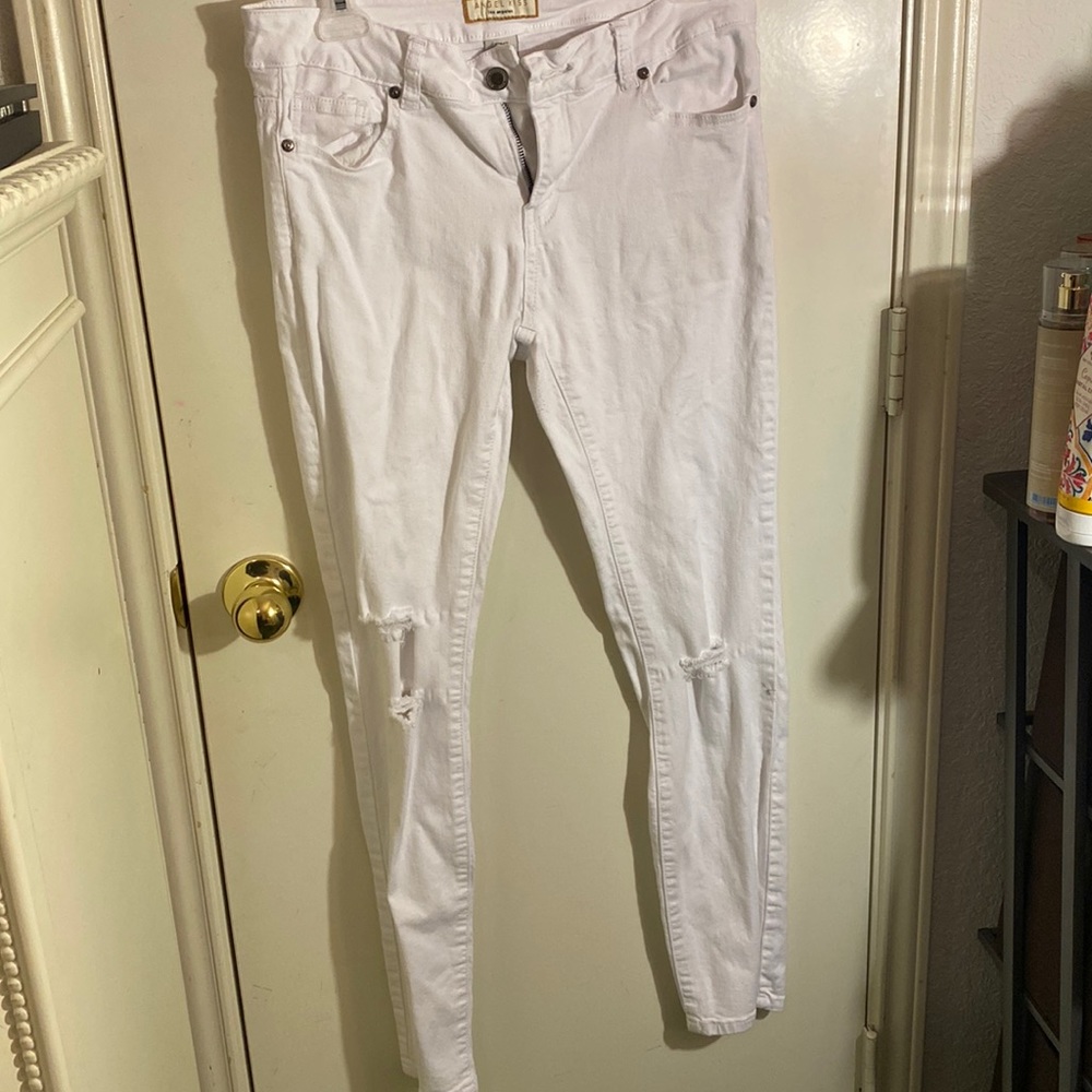 White jeans